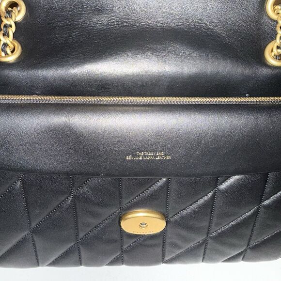 Coach Black Tabby 33 Quilted Nappa Leather Shoulder Bag CP151 $790 Retail - Picture 10 of 16